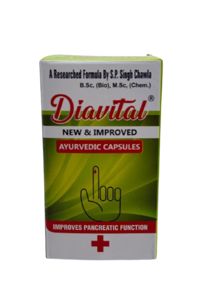 Diavital 60 Capsules pack