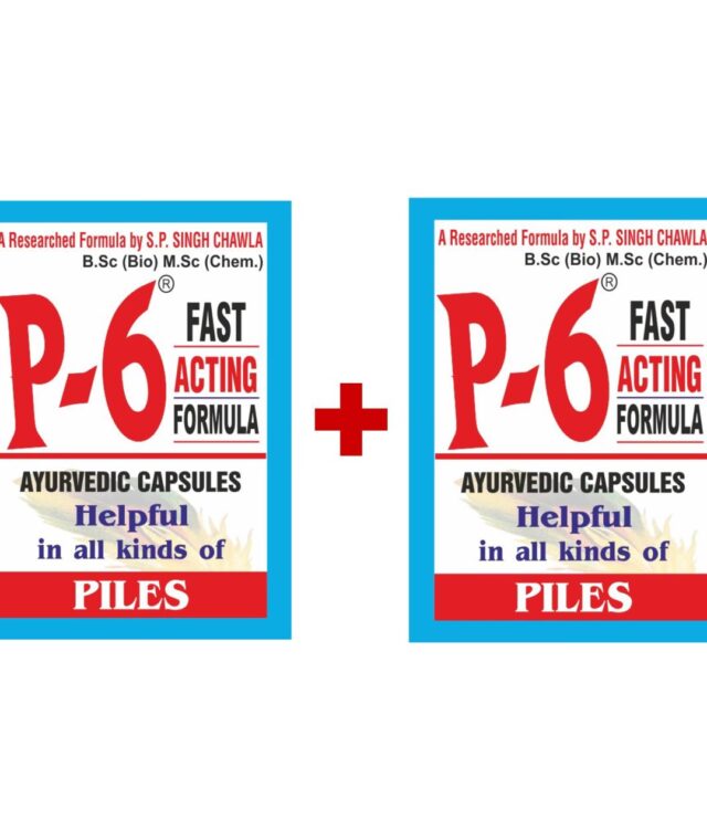 P-6 24 Capsules Combo of 2 Pack
