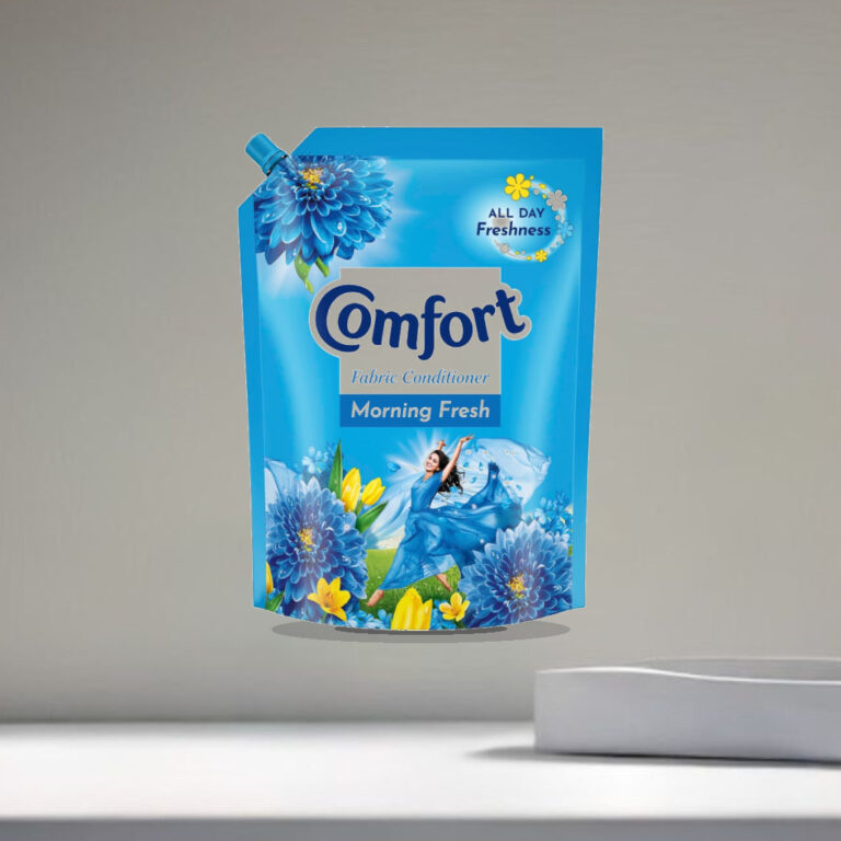 Comfort Morning Fresh Fabric Conditioner 2 L Refill Pack|| After Wash Liquid Fabric Softener - For Softness|| Shine & Long La - 1:1 Commercial Studio Staging