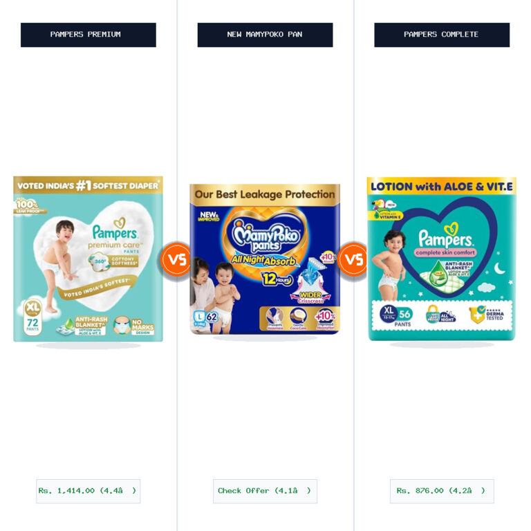 Pampers Premium Care Pant Style Baby Diapers vs New Mamypoko Pants Premium All Night Absorb Split-Wise Head-to-Head Comparison