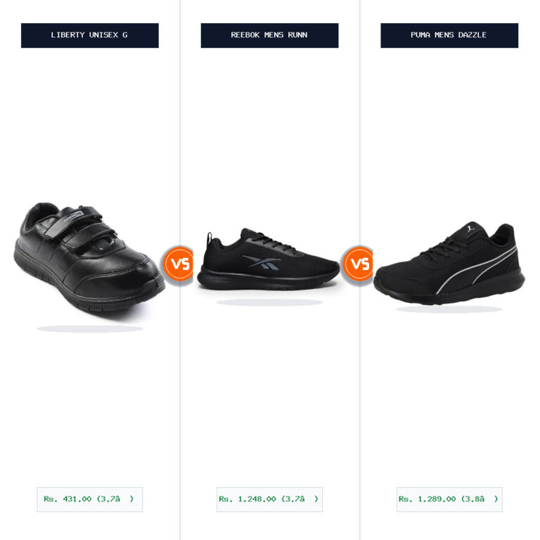 Liberty Unisex Gola-schv School Uniform Shoe vs Reebok Mens Running Shoes Split-Wise Head-to-Head Comparison