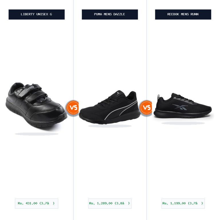 Liberty Unisex Gola-schv School Uniform Shoe vs Puma Mens Dazzler Sneaker Split-Wise Head-to-Head Comparison