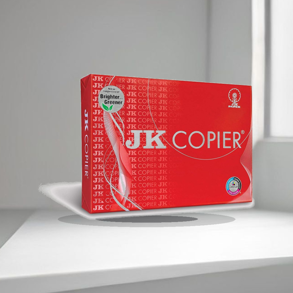 JK Copier Paper - A4, 75 GSM, 1 Ream, 500 Sheets - 1:1 Commercial Studio Staging