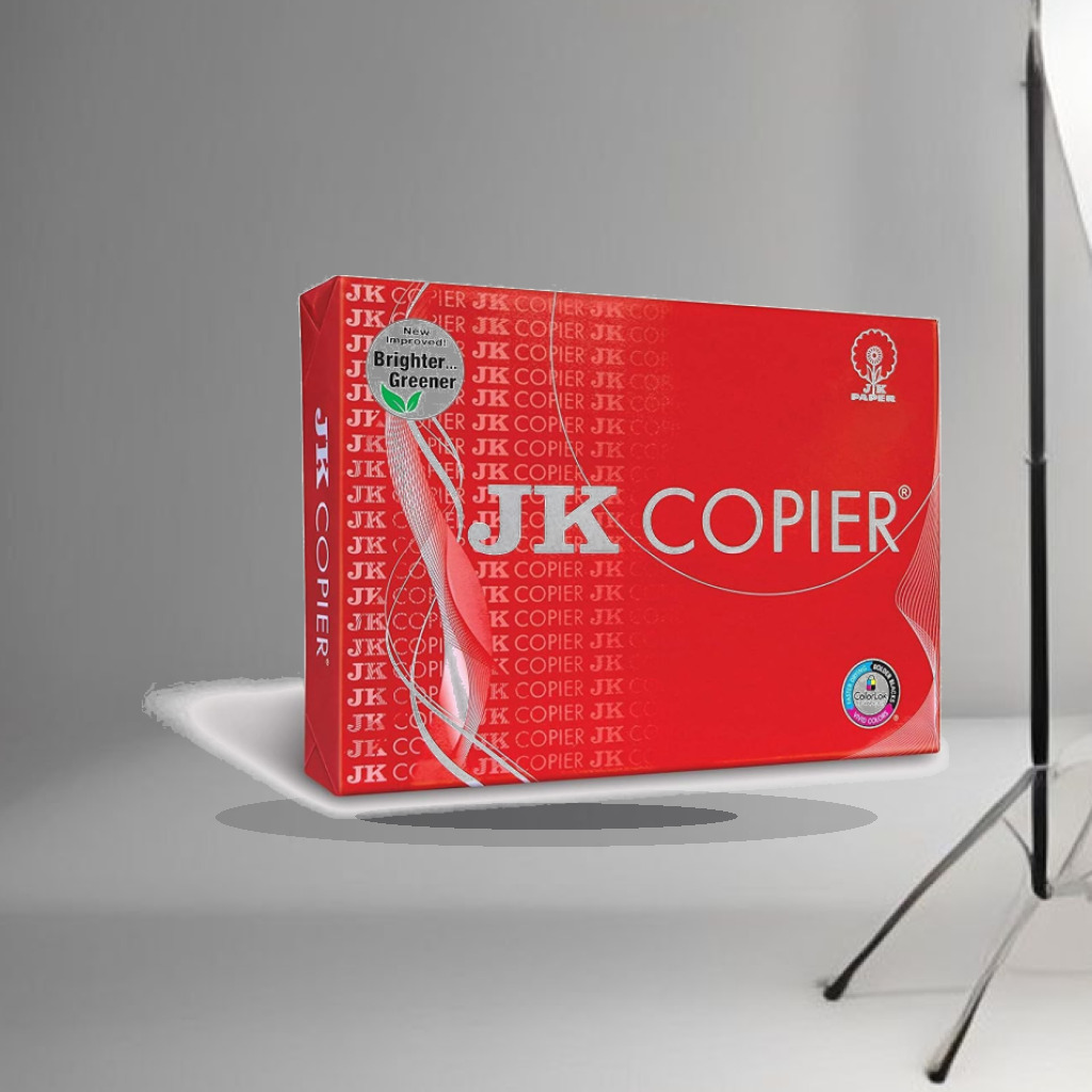 JK Copier Paper - A4, 75 GSM, 1 Ream, 500 Sheets - 1:1 Commercial Studio Staging