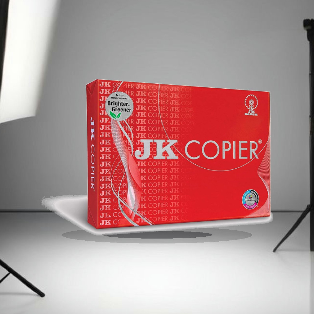JK Copier Paper - A4, 75 GSM, 1 Ream, 500 Sheets - 1:1 Commercial Studio Staging