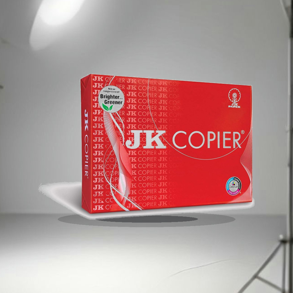 JK Copier Paper - A4, 75 GSM, 1 Ream, 500 Sheets - 1:1 Commercial Studio Staging