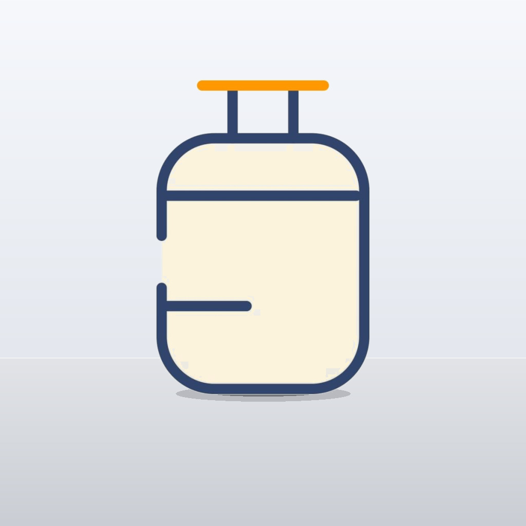 LPG cylinder booking - 1:1 Commercial Studio Staging