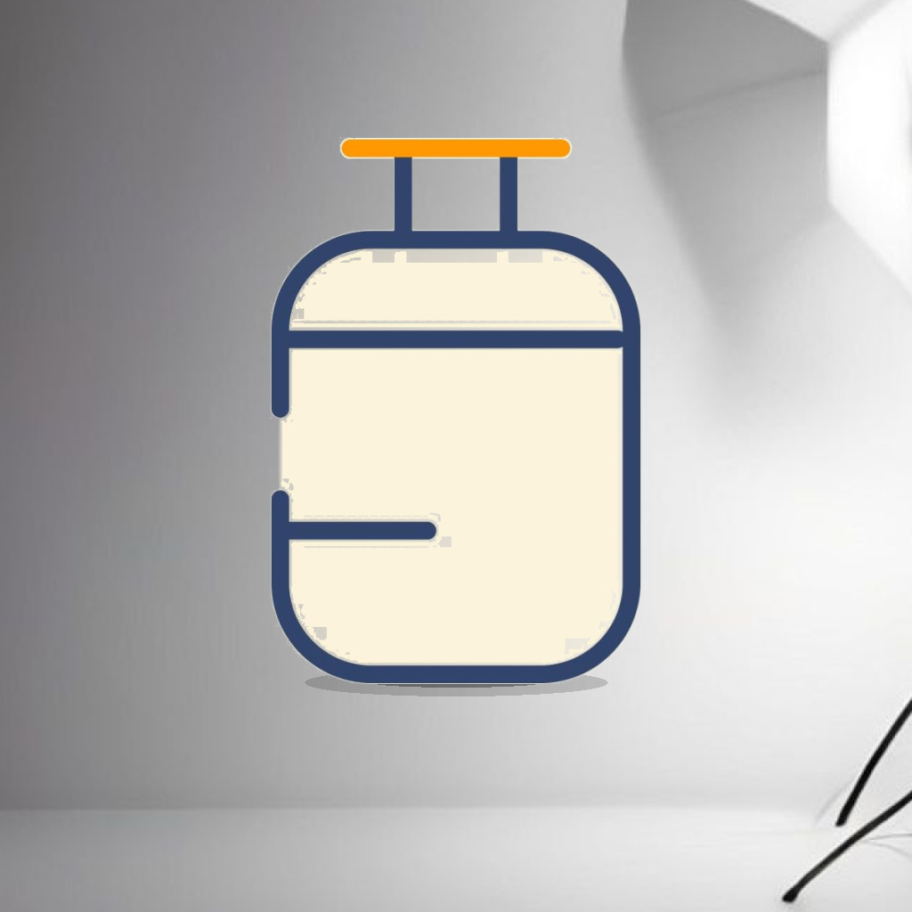 LPG cylinder booking - 1:1 Commercial Studio Staging