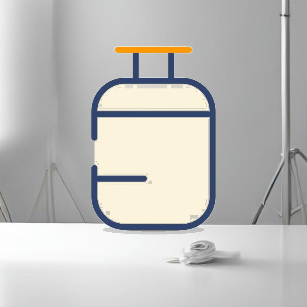 LPG cylinder booking - 1:1 Commercial Studio Staging