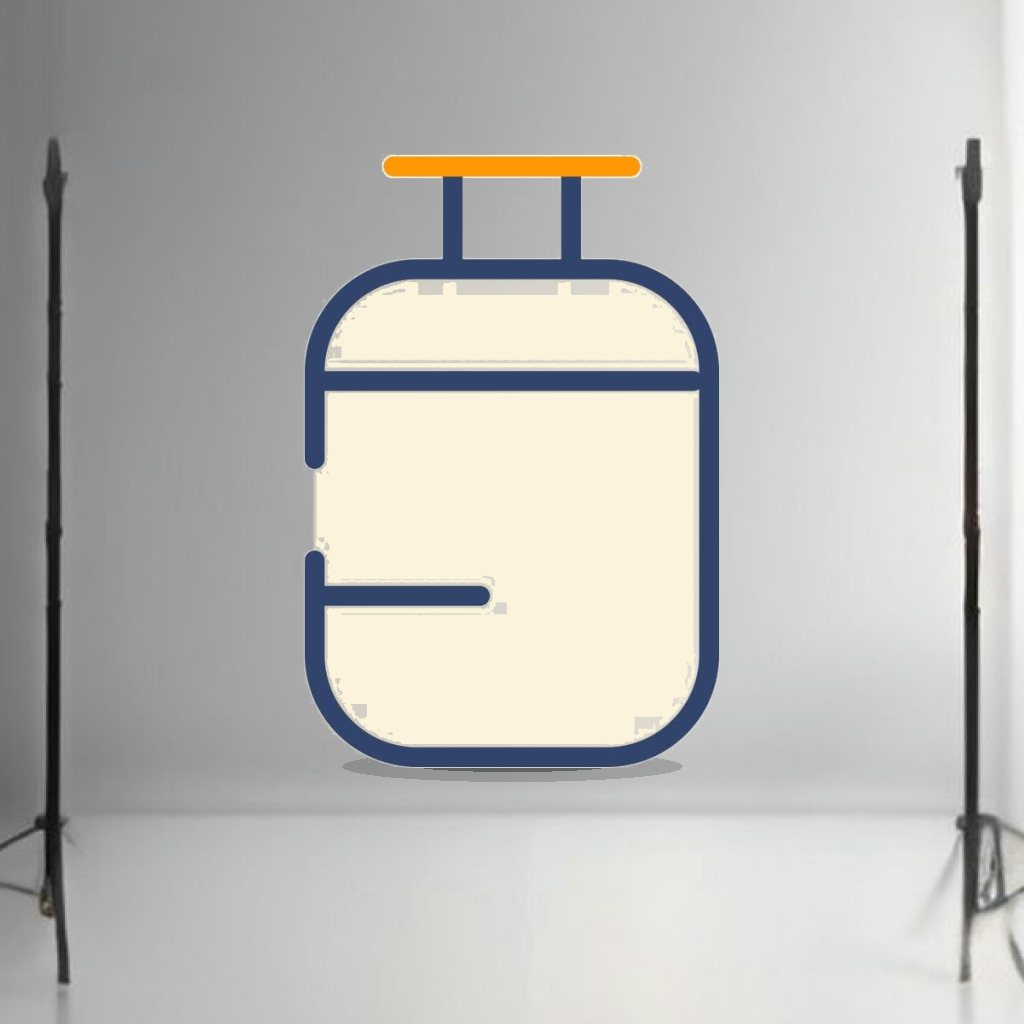 LPG cylinder booking - 1:1 Commercial Studio Staging