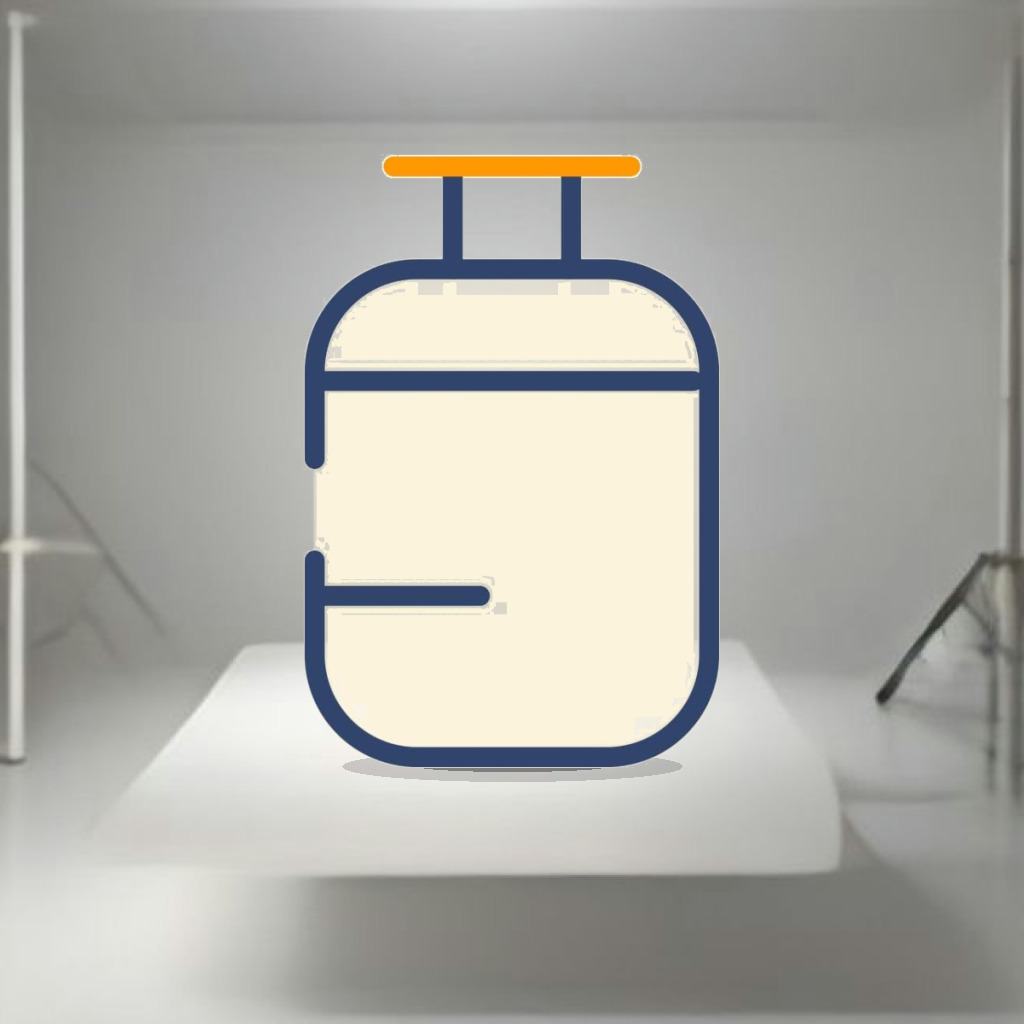 LPG cylinder booking - 1:1 Commercial Studio Staging