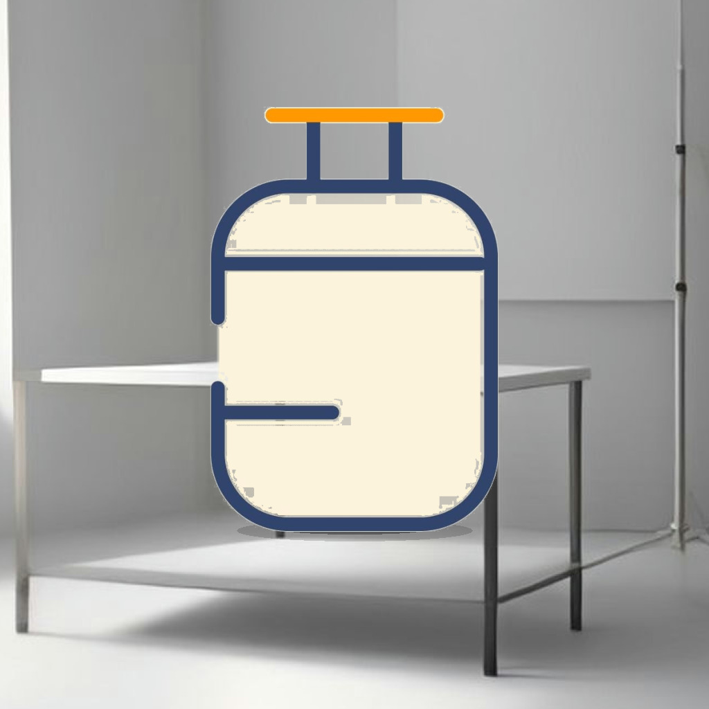 LPG cylinder booking - 1:1 Commercial Studio Staging