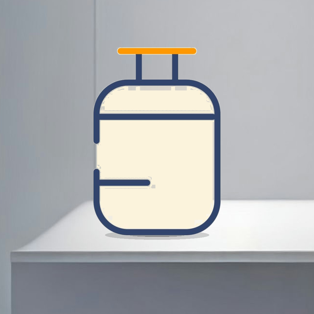 LPG cylinder booking - 1:1 Commercial Studio Staging
