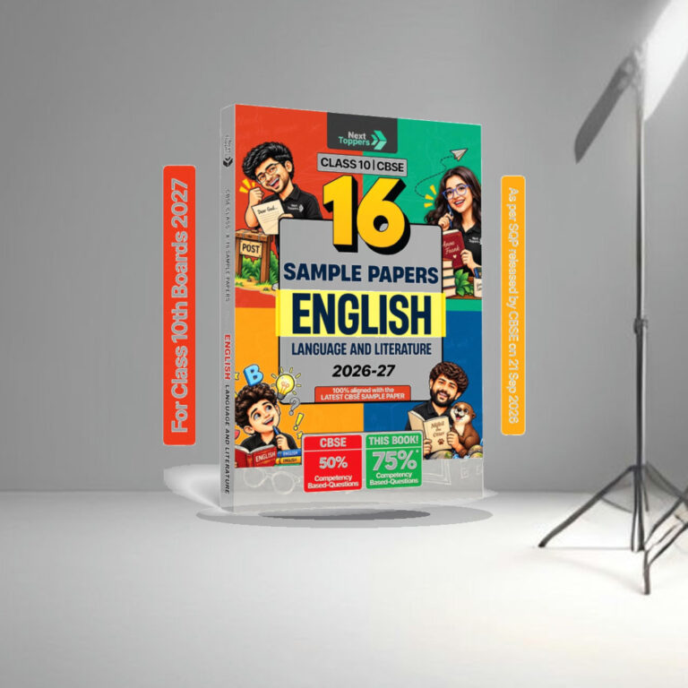 Next Toppers CBSE Class 10 English Language and Literature Sample Papers 2026-27 | 16 SQPs for Board Exam 2027 | 75% Competen - 1:1 Commercial Studio Staging