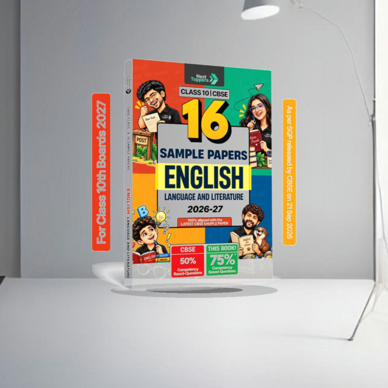 Next Toppers CBSE Class 10 English Language and Literature Sample Papers 2026-27 | 16 SQPs for Board Exam 2027 | 75% Competen - 1:1 Commercial Studio Staging